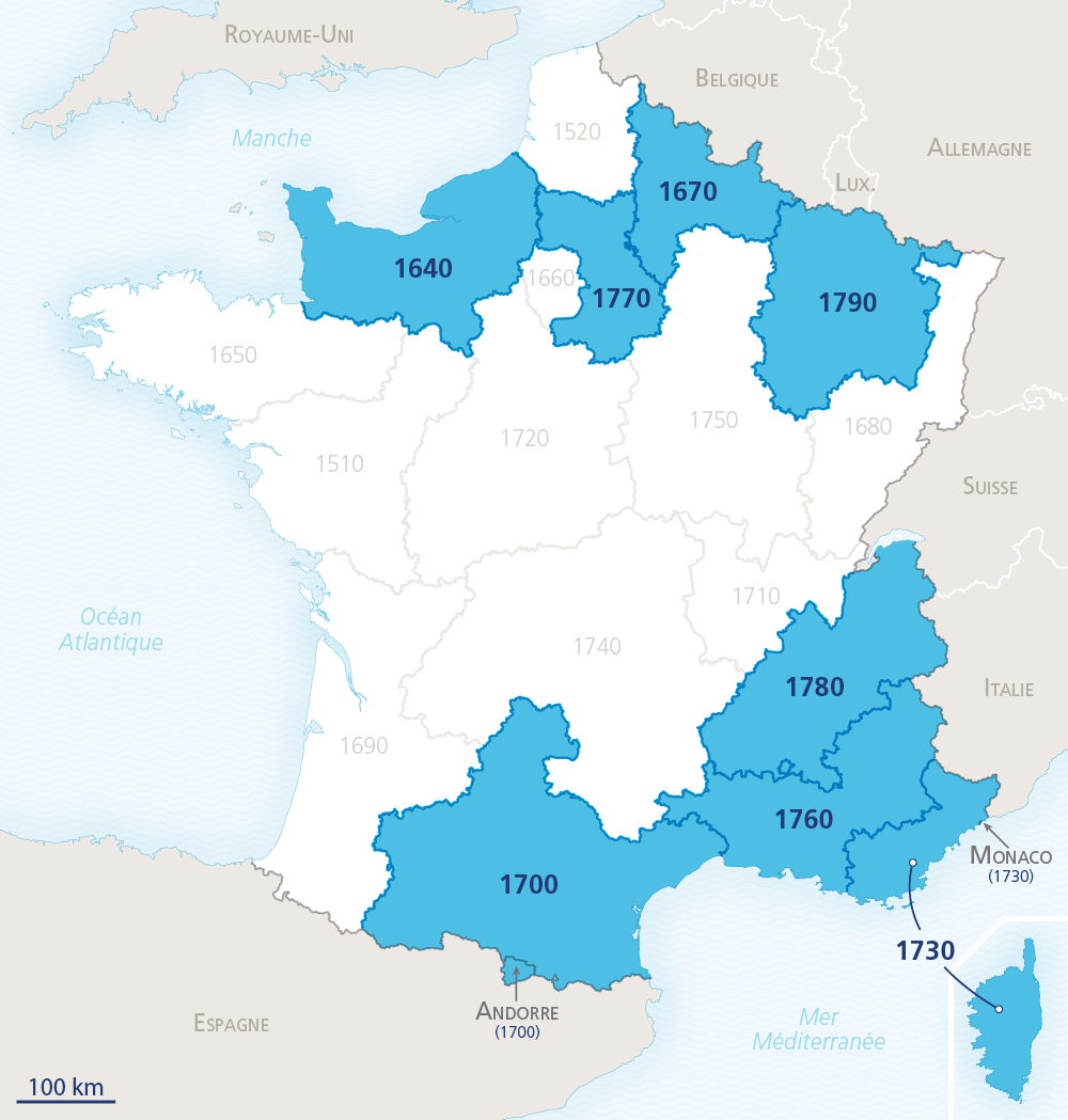 Crédit carte des districts : Thomas GROLLIER - Chargé de la communication 2023-24 RC Briançon D1760
